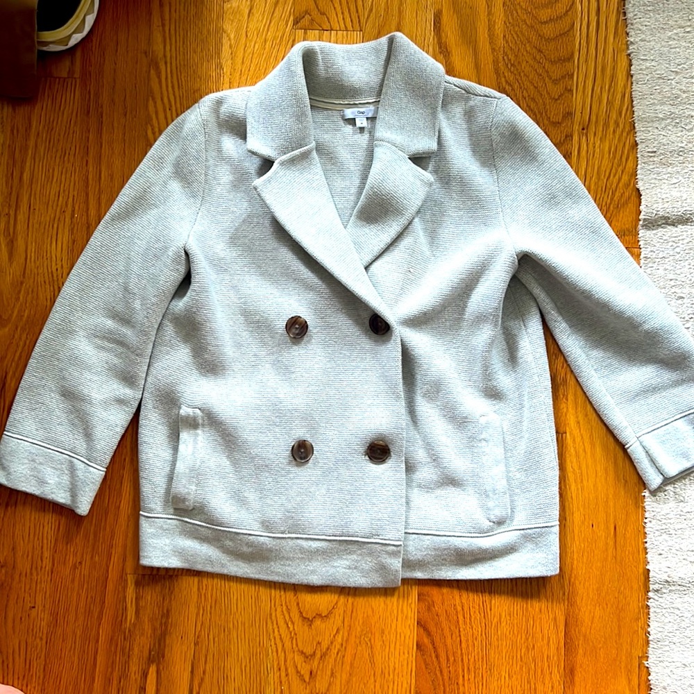 Gap sweater blazer — worn twice!